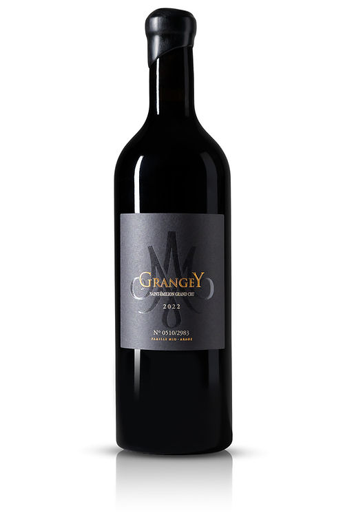 Photographie de bouteille pour le domaine Grangey